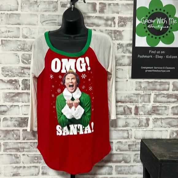 Ripple junction ELF raglan shirt medium - Picture 1 of 5